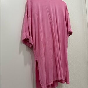 Pink Oversized T-Shirt and matching pants